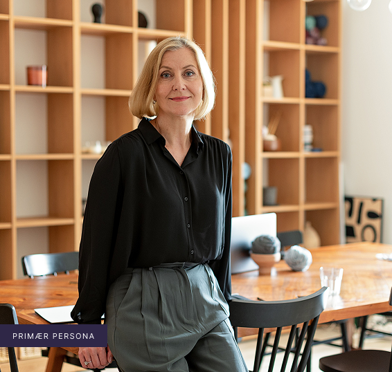 Charlotte, den selvstændige butiksejer